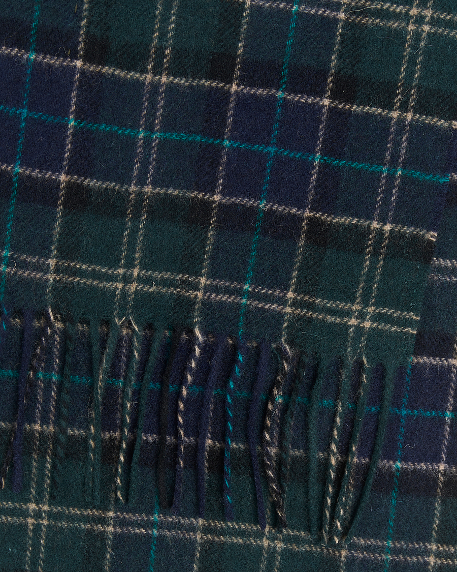 Herre |  | Barbour Lifestyle | Tartan Lambswool Scarf Green Loch