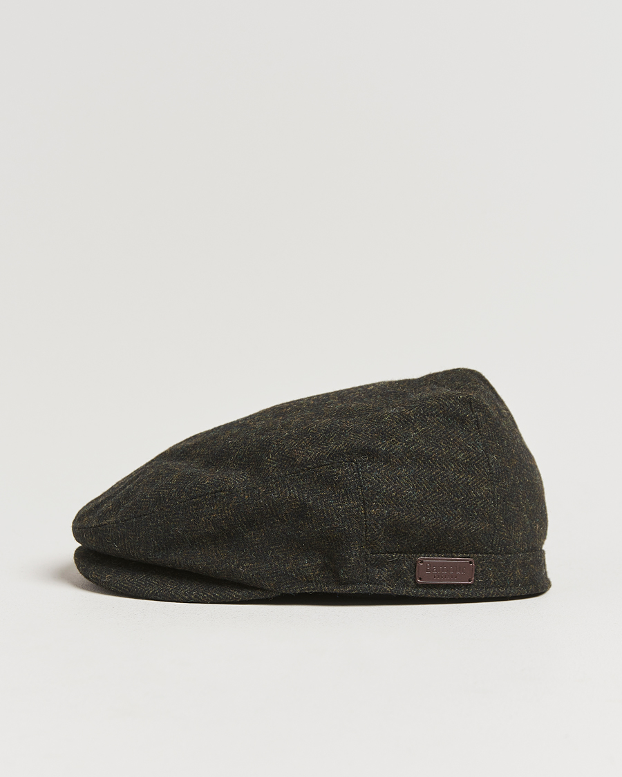 Herre |  | Barbour Lifestyle | Barlow Herringbone Cap Olive