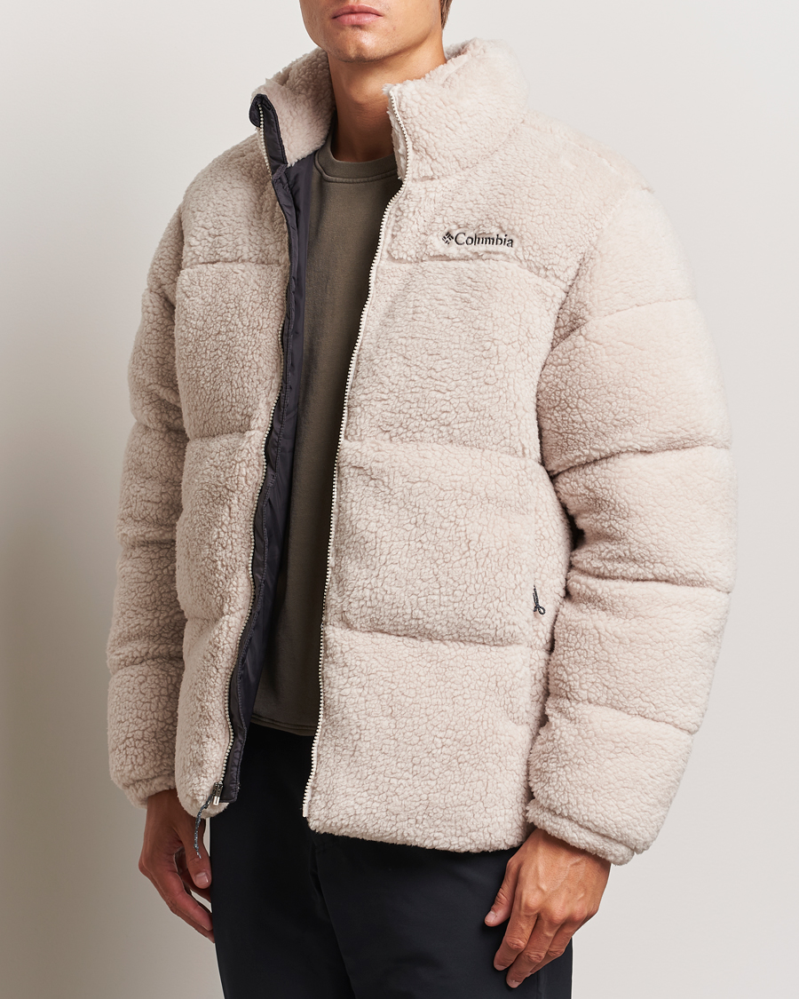 Herre | Vinterjakker | Columbia | Puffect Sherpa Jacket Dark Stone