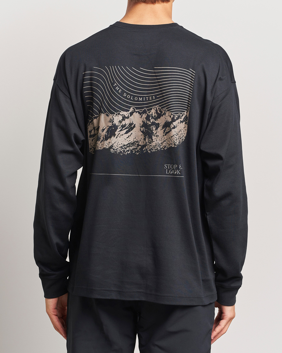 Herre |  | Columbia | Duxbery Relaxed Long Sleeve T-Shirt Black