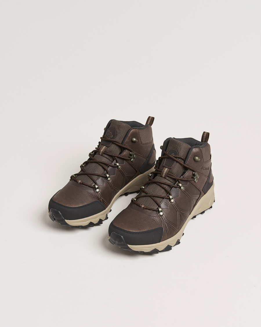 Herre | Vintersko | Columbia | Peakfreak Mid Outdry Leather Sneaker Cordovan