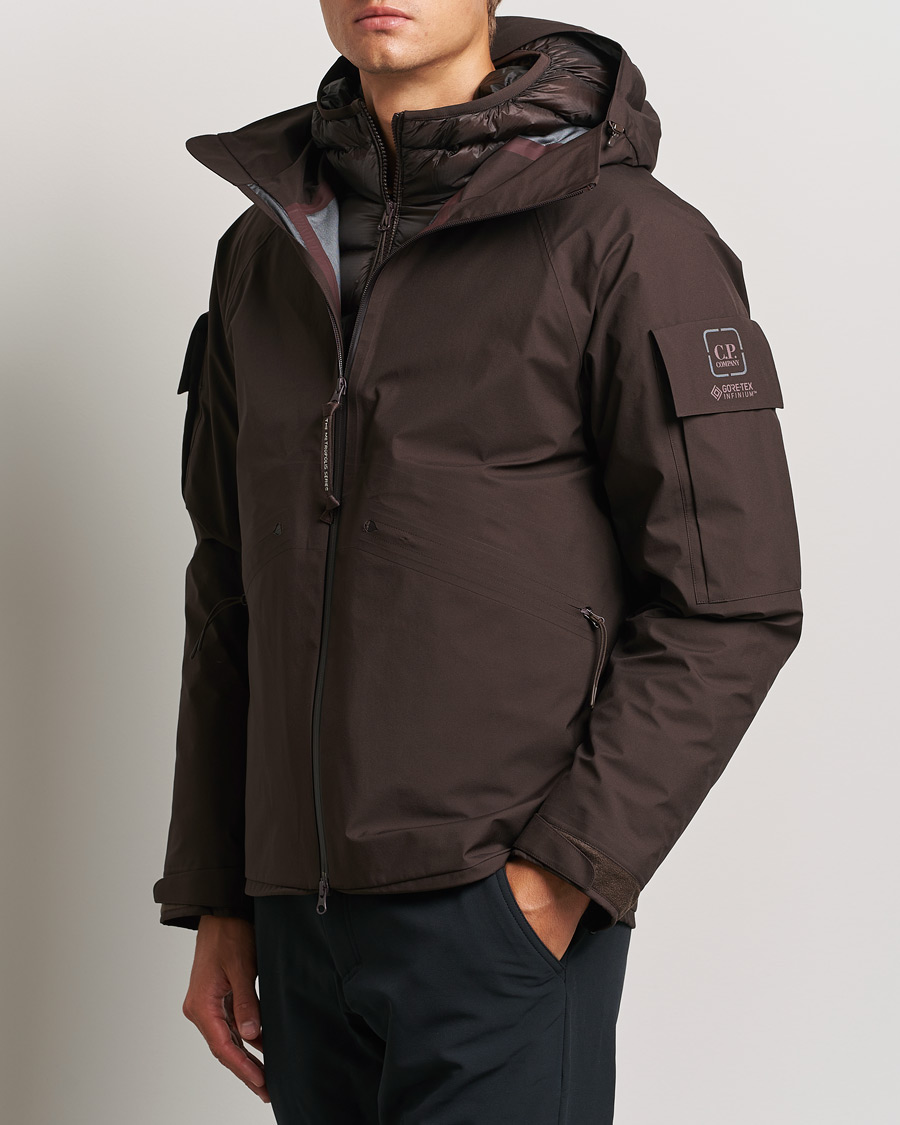 Herre |  | C.P. Company | Metropolis Gore-Tex Padded 2 in 1 Jacket Brown