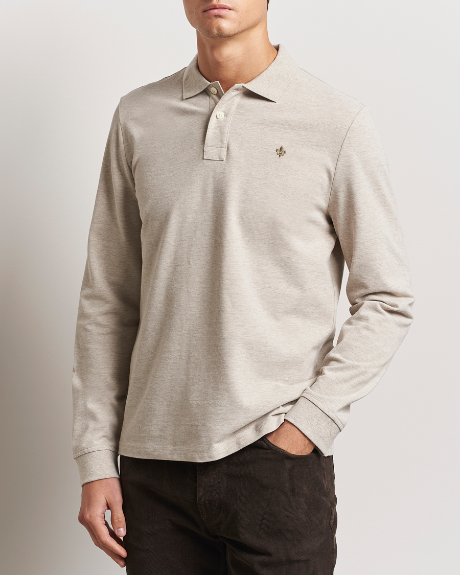 Herre |  | Morris | Camden Long Sleeve Polo Khaki