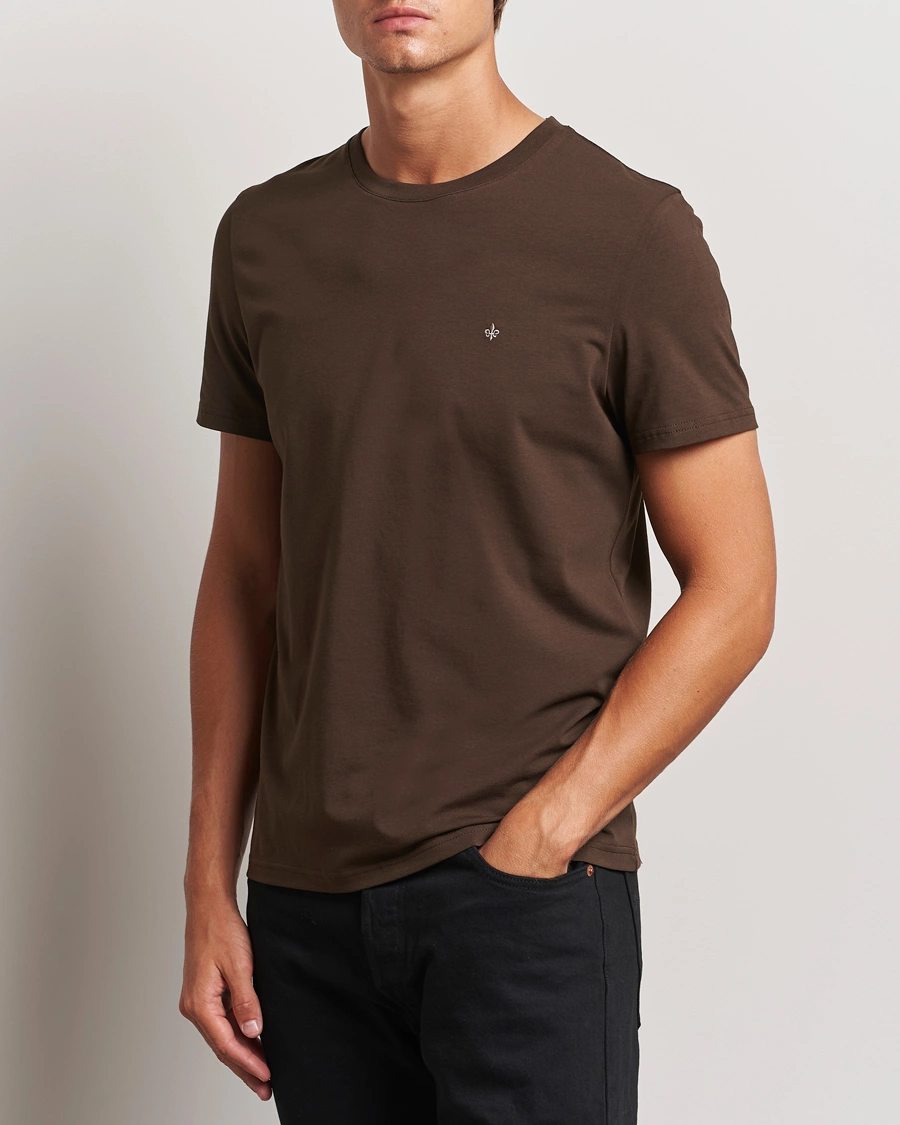 Herre |  | Morris | James Crew Neck Tee Brown