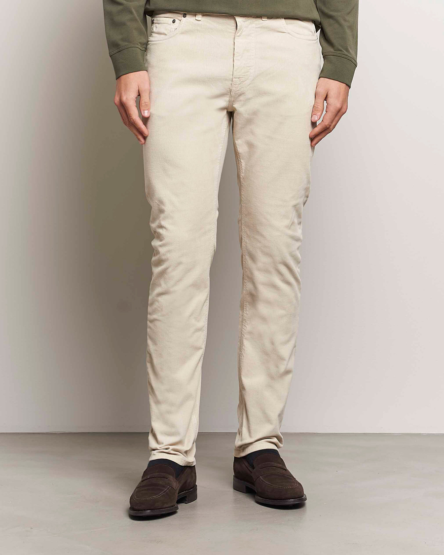 Herre |  | Morris | James Corduroy 5-Pocket Pant Off White