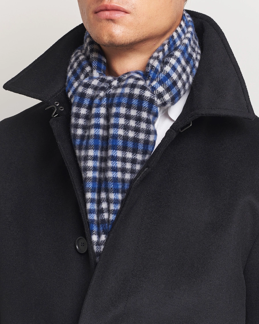 Herre |  | Morris | Barry Check Scarf Grey