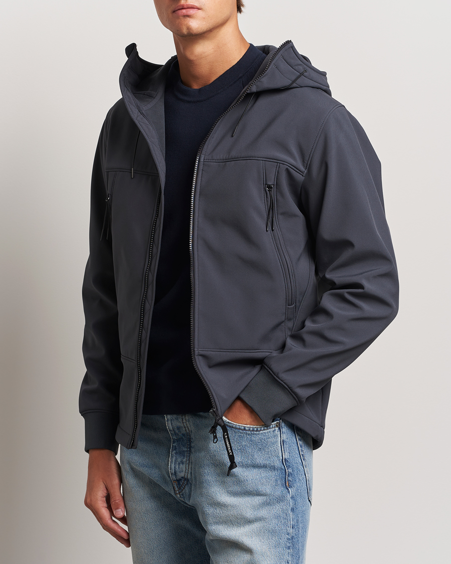 Herre |  | C.P. Company | CP Shell Hooded Jacket Grey Black