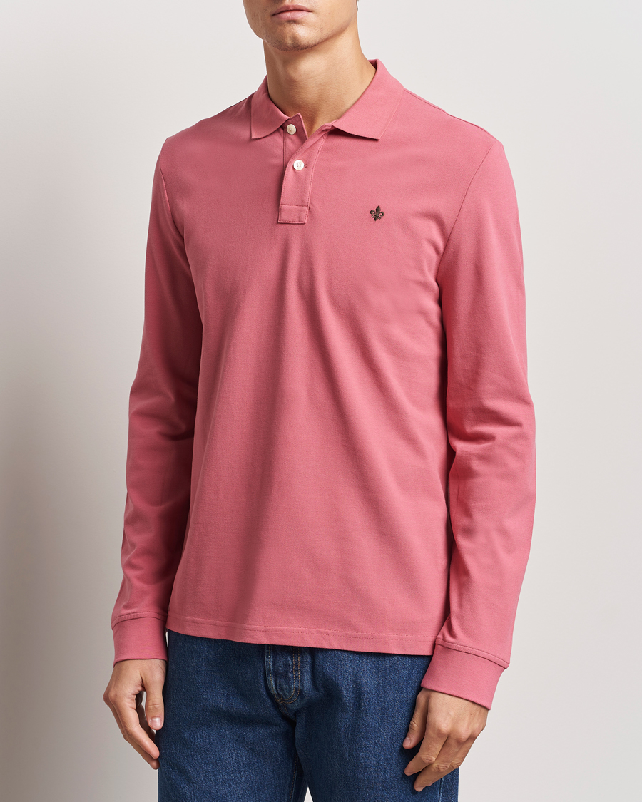 Herre | Langermet piké | Morris | Camden Long Sleeve Polo Pink