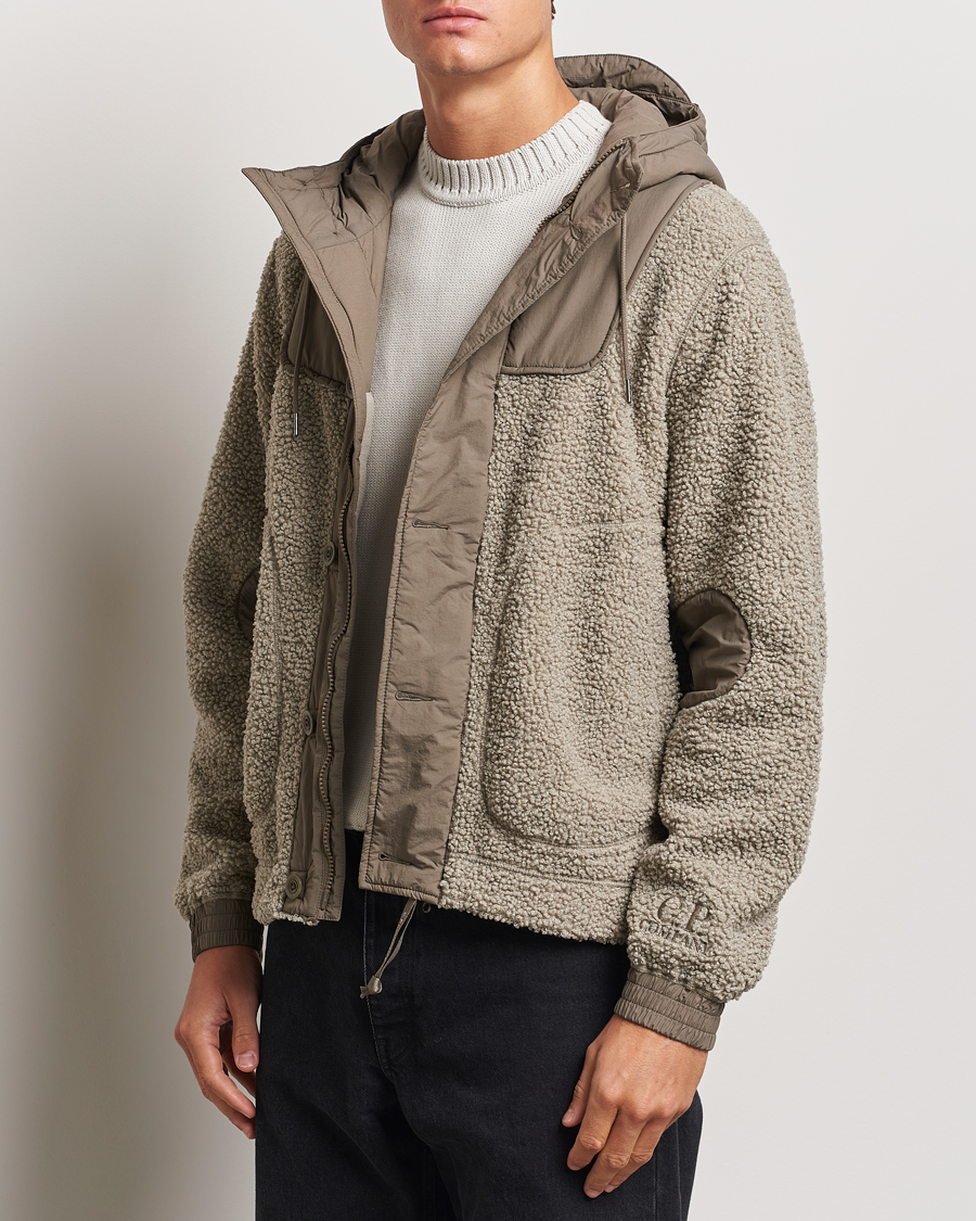 Herre | C.P. Company | C.P. Company | Polar Shell Fleece Jacket Beige