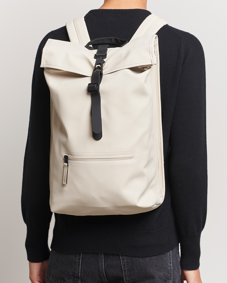 Herre |  | RAINS | Rolltop Rucksack Dune