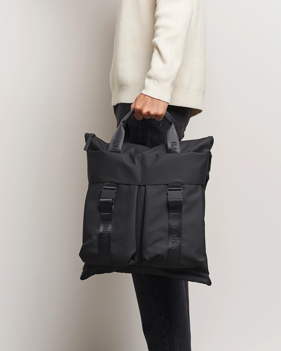 Herre |  | RAINS | Trail Tote Bag Black