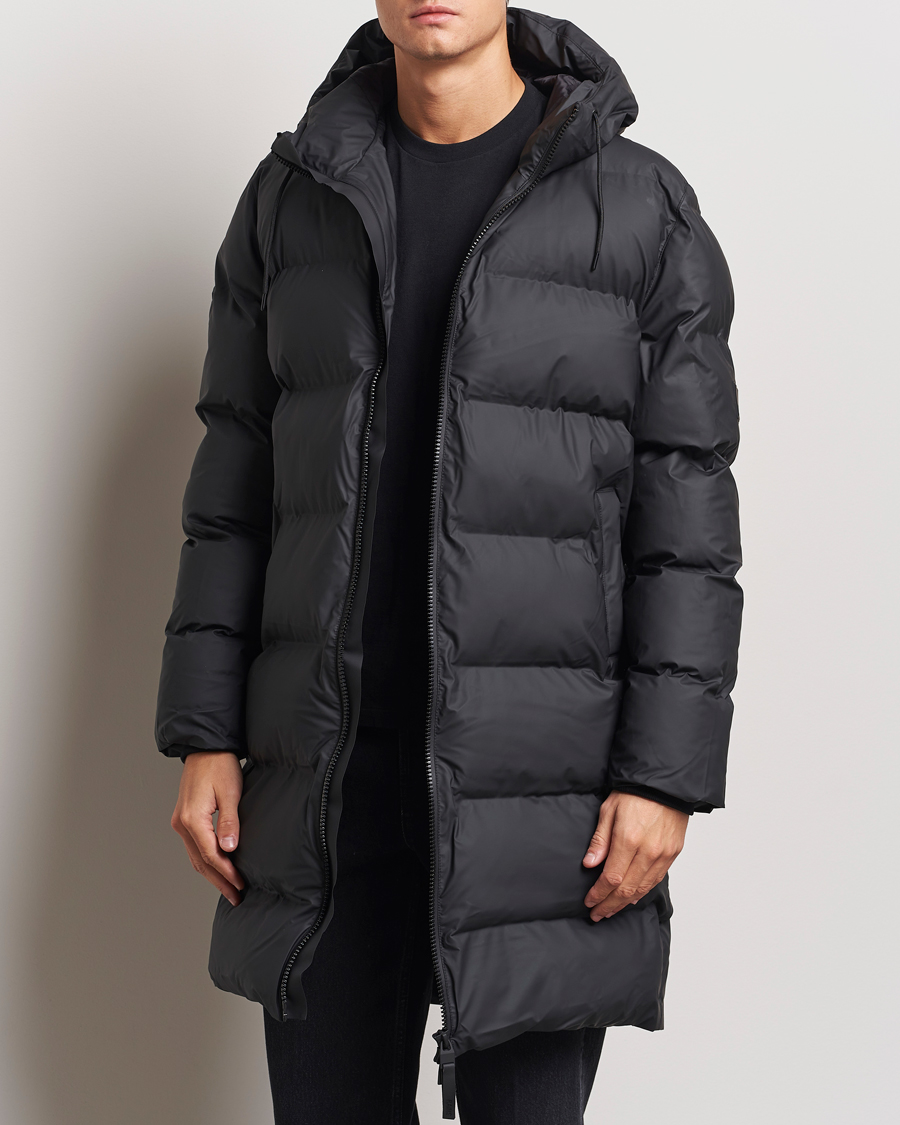 Herre |  | RAINS | Alta Long Puffer Parka Black