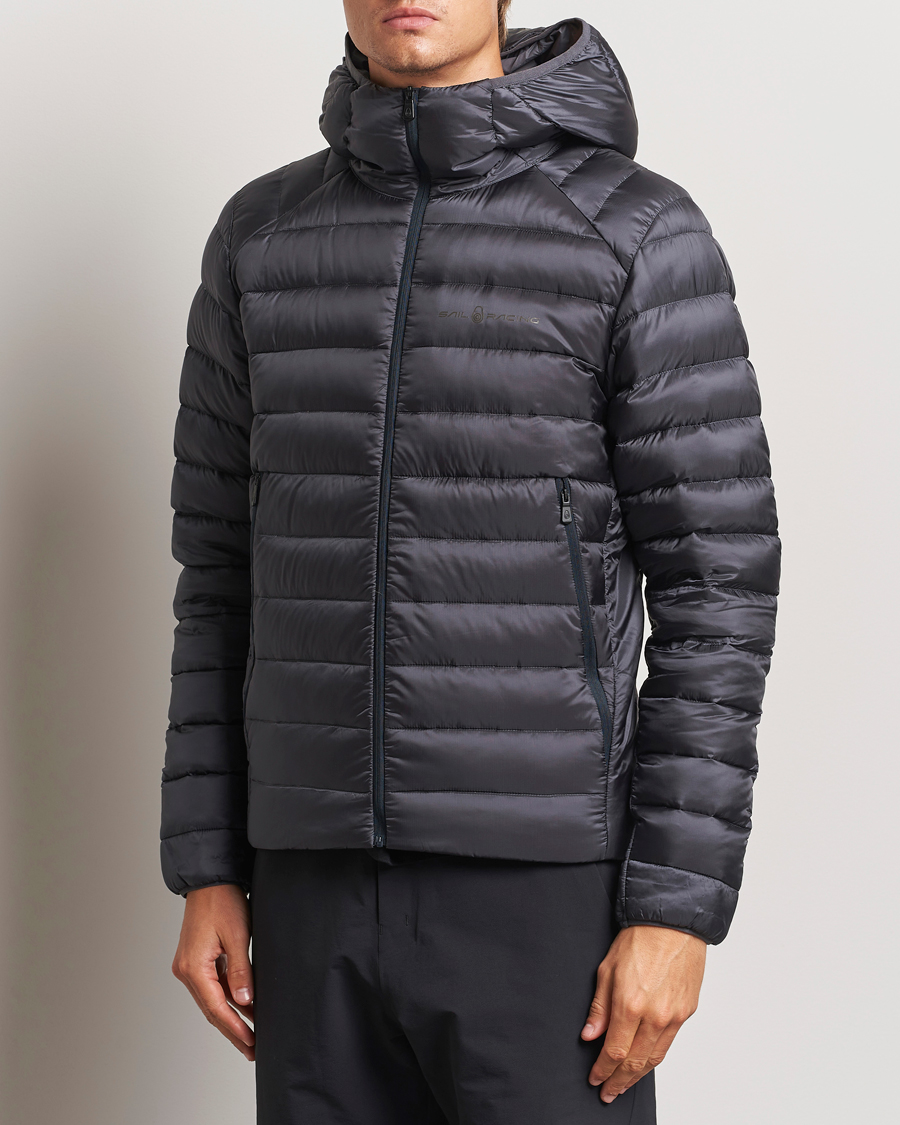 Herre |  | Sail Racing | Spray Down Hooded Jacket Dark Steel Blue