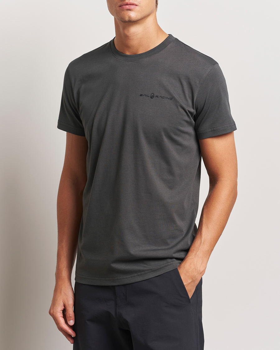 Herre |  | Sail Racing | Bowman Crew Neck T-Shirt Asphalt