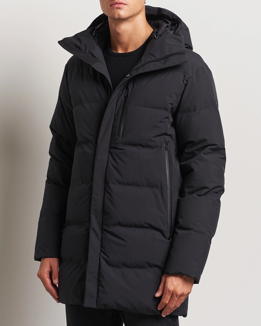 Herre |  | Scandinavian Edition | Radian Hooded Parka Onyx