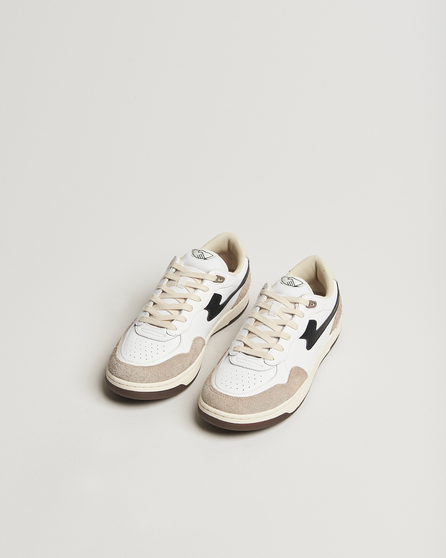 Herre |  | Stepney Workers Club | Pro Cup 01 S-Strike Leather/Suede Sneaker Winter White