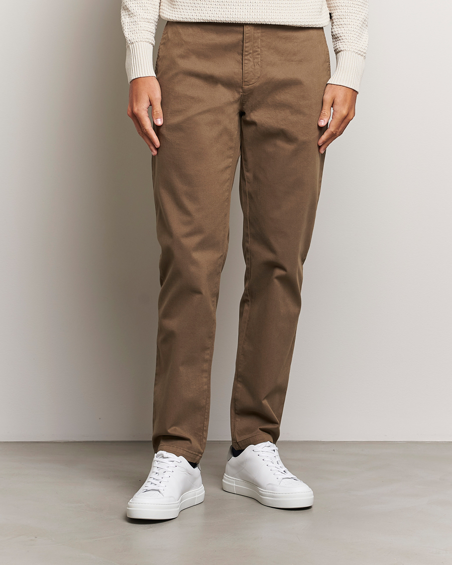 Herre | Bukser | Tiger of Sweden | Caidon Cotton Chinos October Sage