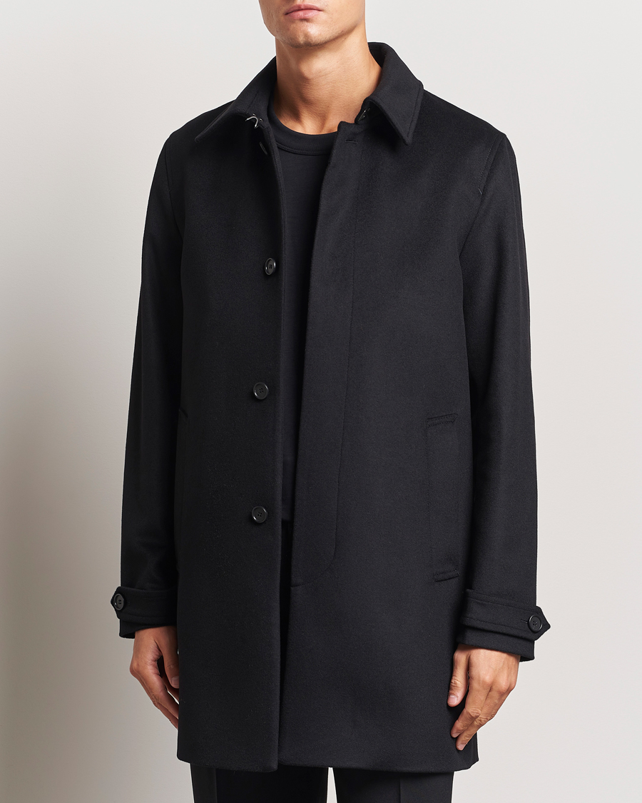 Herre |  | Tiger of Sweden | Cane Wool/Cashmere Coat Black