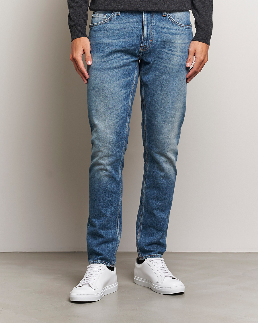 Herre |  | Tiger of Sweden | Pistolero Stretch Cotton Jeans Medium Blue