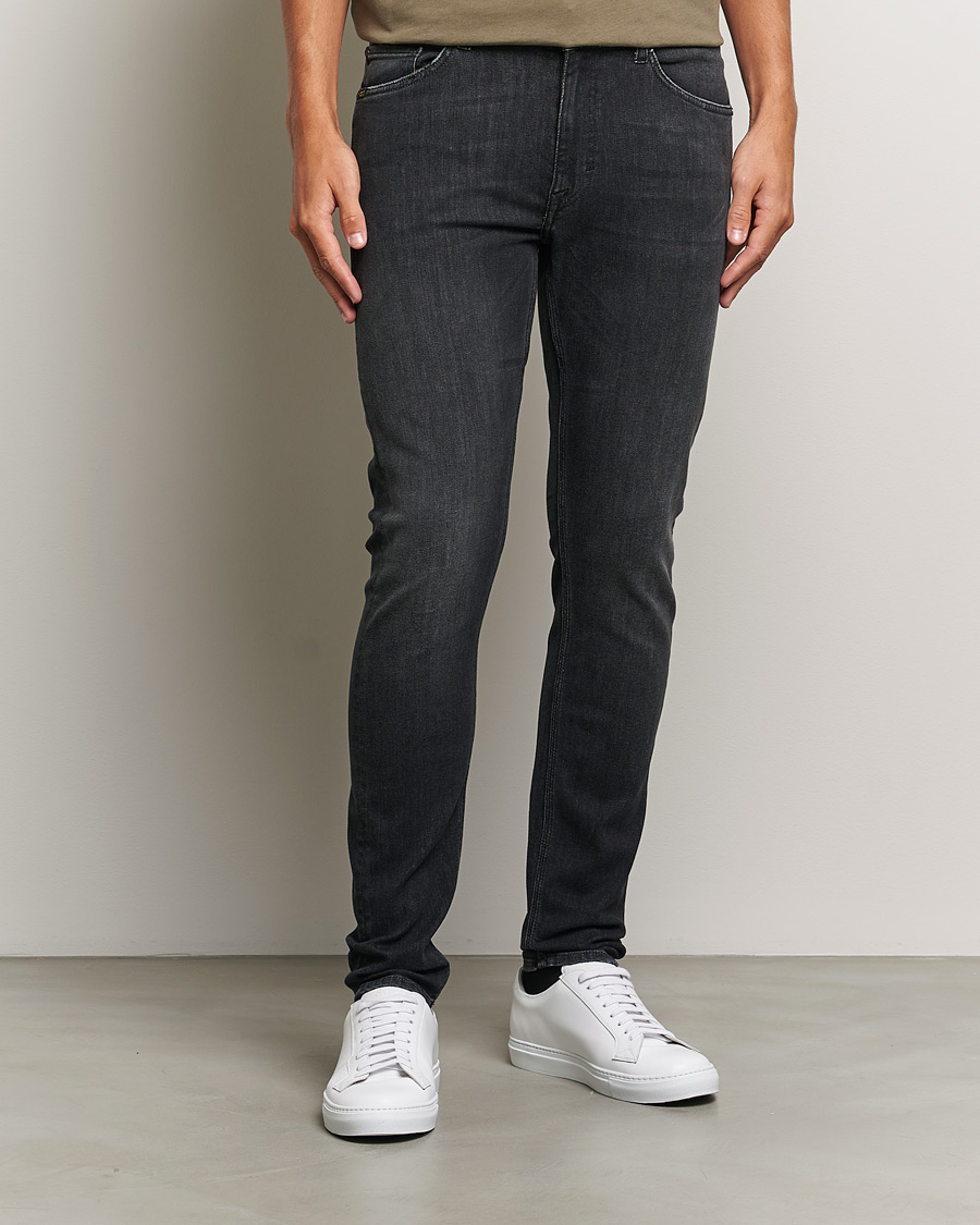 Herre | Slim fit | Tiger of Sweden | Evolve Stretch Cotton Jeans Washed Black