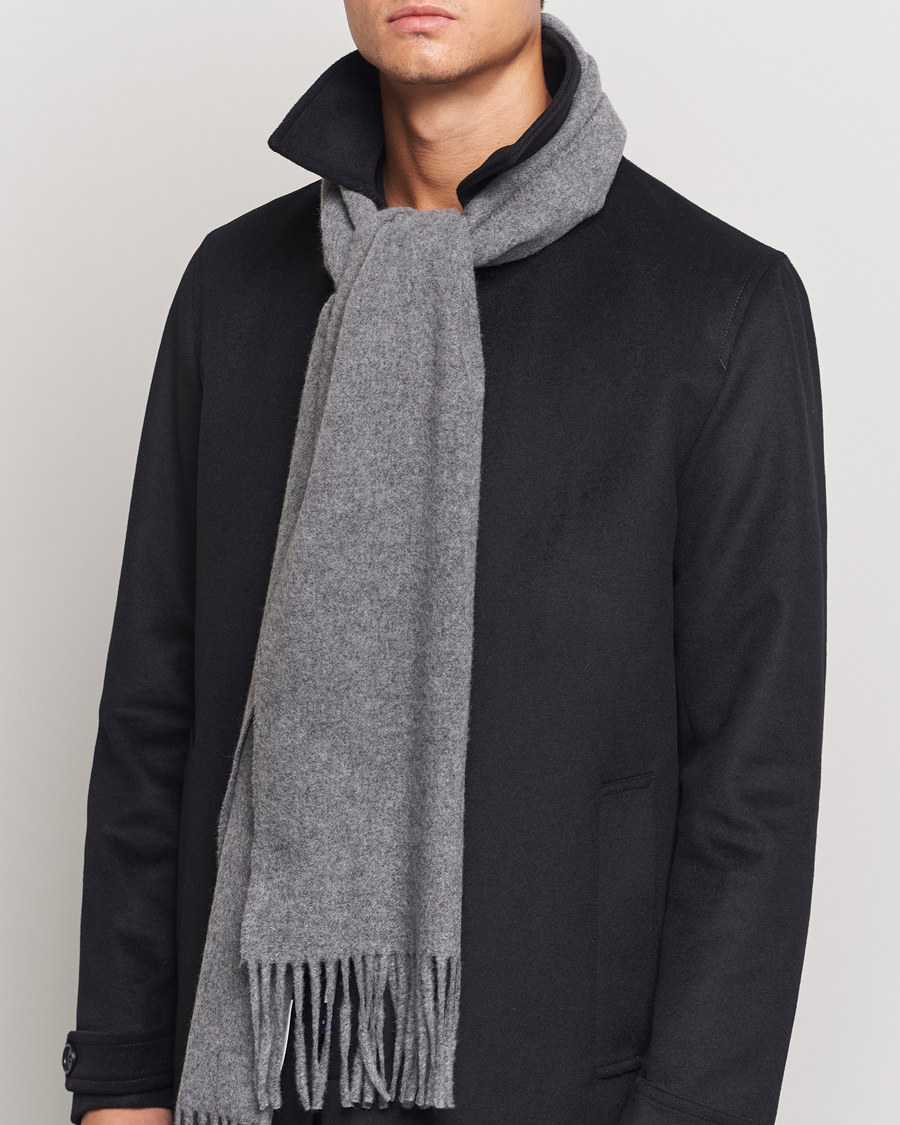 Herre |  | Tiger of Sweden | Sylan Wool Scarf Charcoal