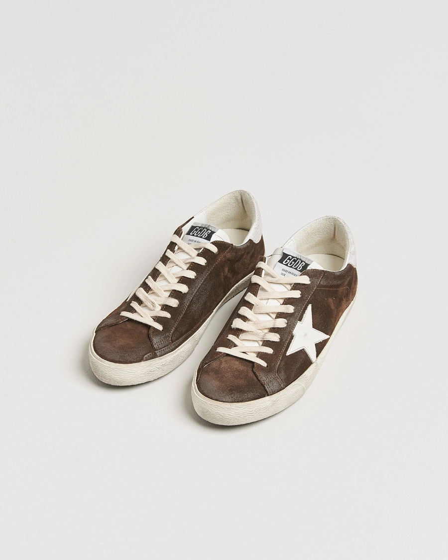 Herre | Sneakers | Golden Goose | Super-Star Sneakers Dark Brown