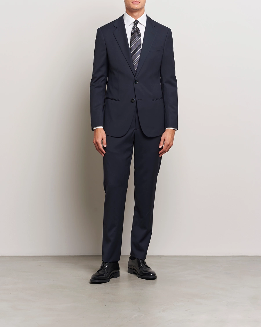 Herre |  | Giorgio Armani | Soho Virgin Wool Suit Navy