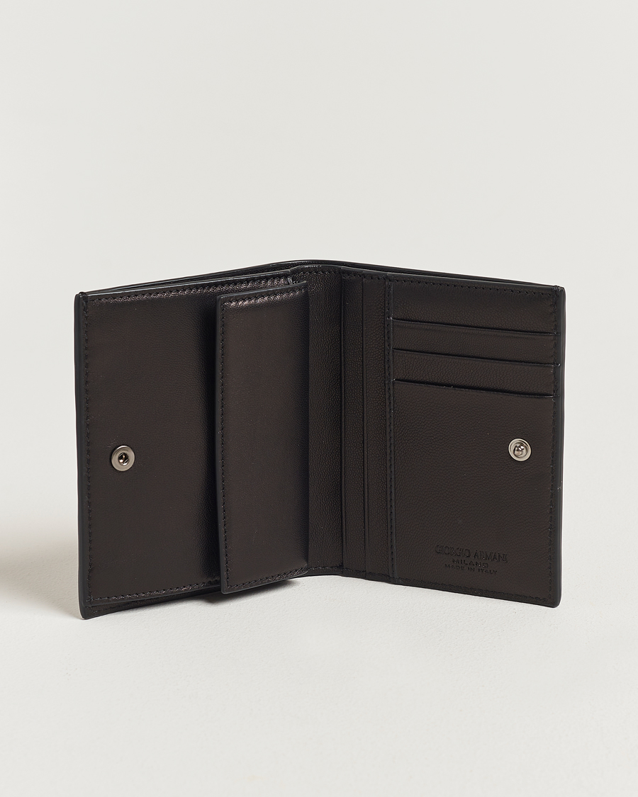 Herre |  | Giorgio Armani | Nappa Leather Wallet Black