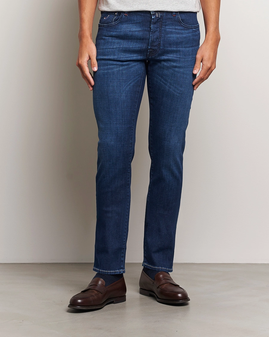 Herre |  | Jacob Cohën | Bard Paris Slim Fit Stretch Jeans Blue