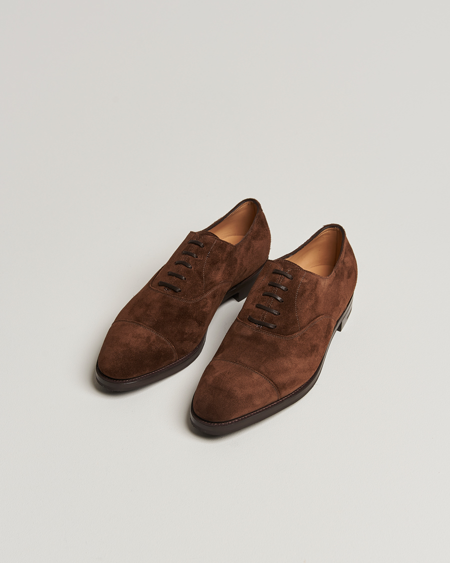 Herre | Avdelinger | John Lobb | City II Oxford Dark Brown Suede