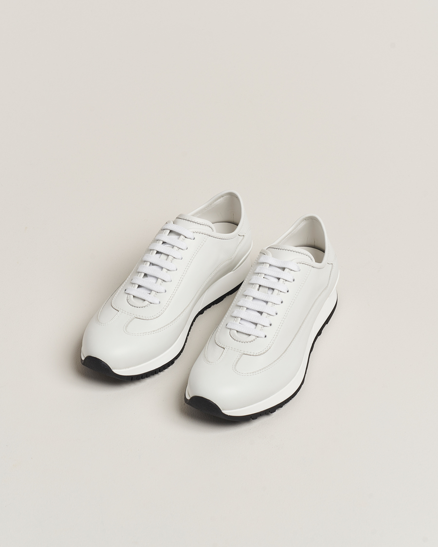 Herre | Avdelinger | John Lobb | Foundry Running Sneakers White Calf