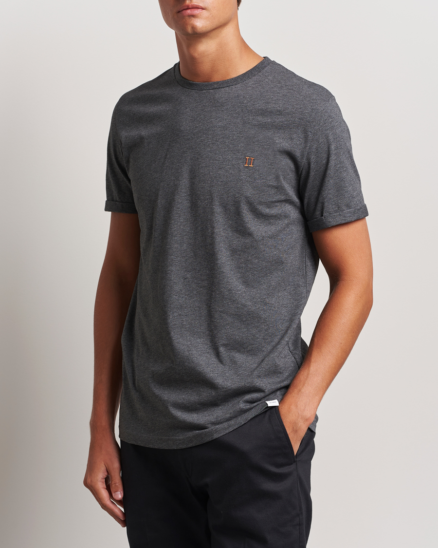 Herre | Nye varemerker | LES DEUX | Nørregaard T-Shirt Mountain Grey Melange