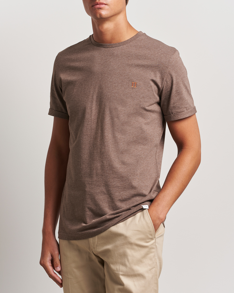 Herre | Nye varemerker | LES DEUX | Nørregaard T-Shirt Charcoal Melange