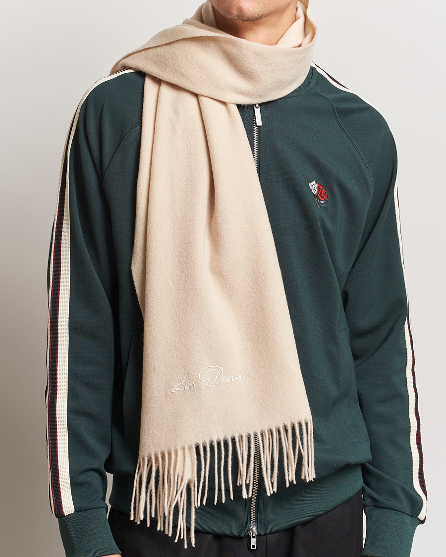 Herre |  | LES DEUX | Wayne Wool Scarf Ivory