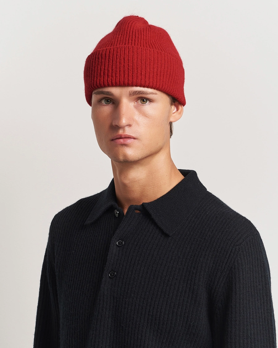 Herre |  | Le Bonnet | Lambswool/Caregora Beanie Framboise