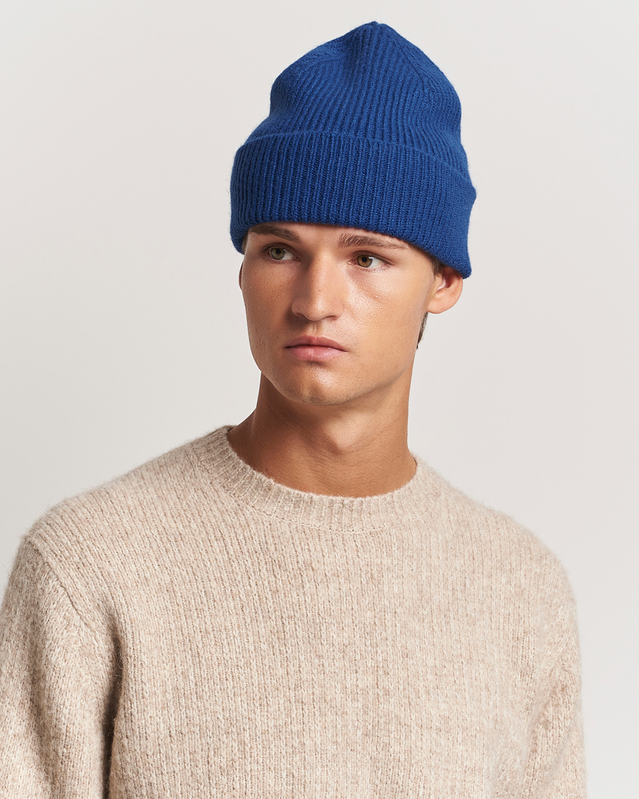 Herre |  | Le Bonnet | Lambswool/Caregora Beanie Marin