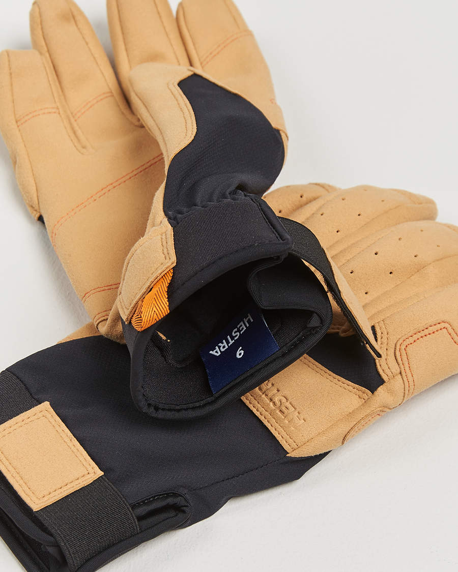 Herre |  | Hestra | Climbers Duratan Long Glove Black/Tan