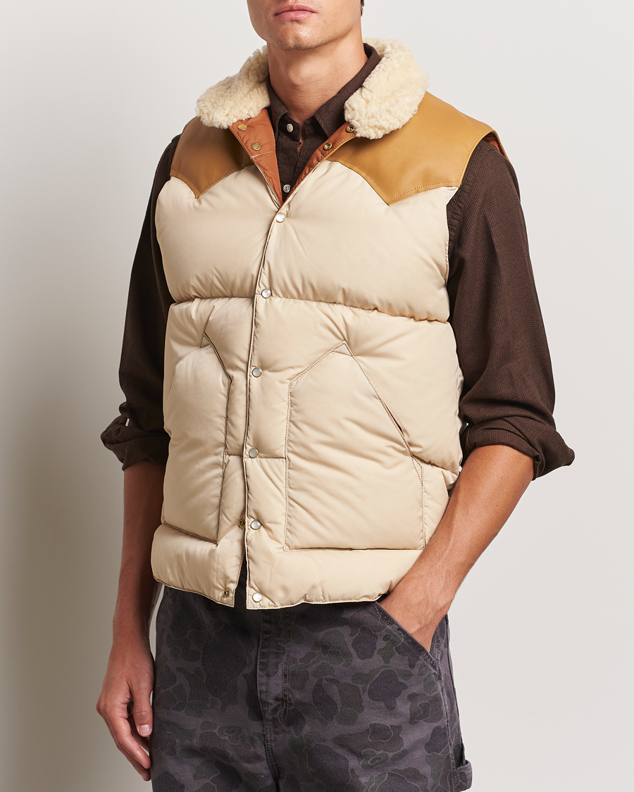 Herre | Høstjakker | Rocky Mountain Featherbed | Christy Vest Light Beige