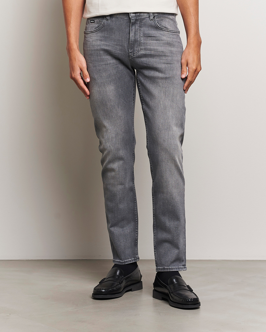 Herre |  | BOSS BLACK | Delaware Jeans Medium Grey