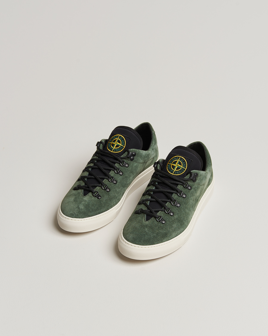 Herre | Luxury Classics | Stone Island | Suede Sneakers Musk