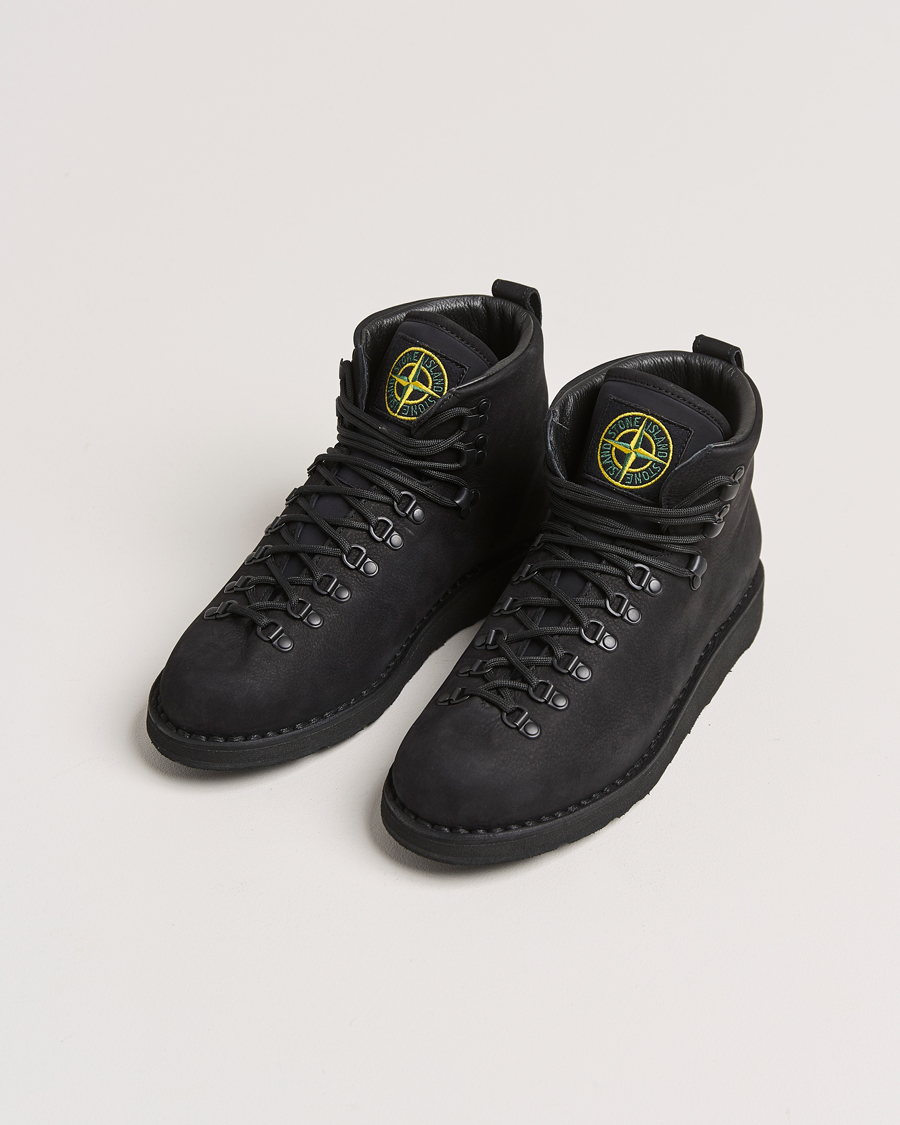 Herre |  | Stone Island | Nubuck Boot Black