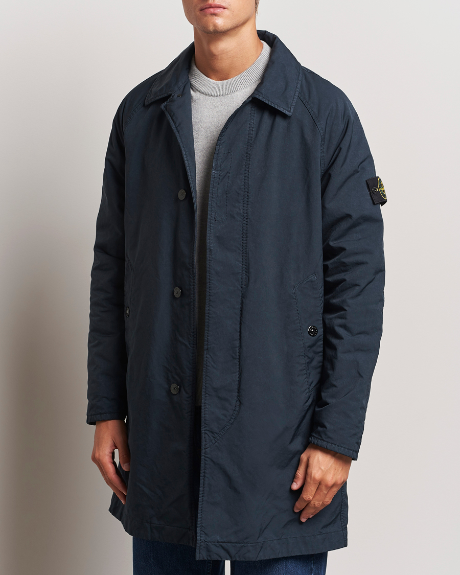 Herre | Vårjakker | Stone Island | David TC Coat Navy Blue