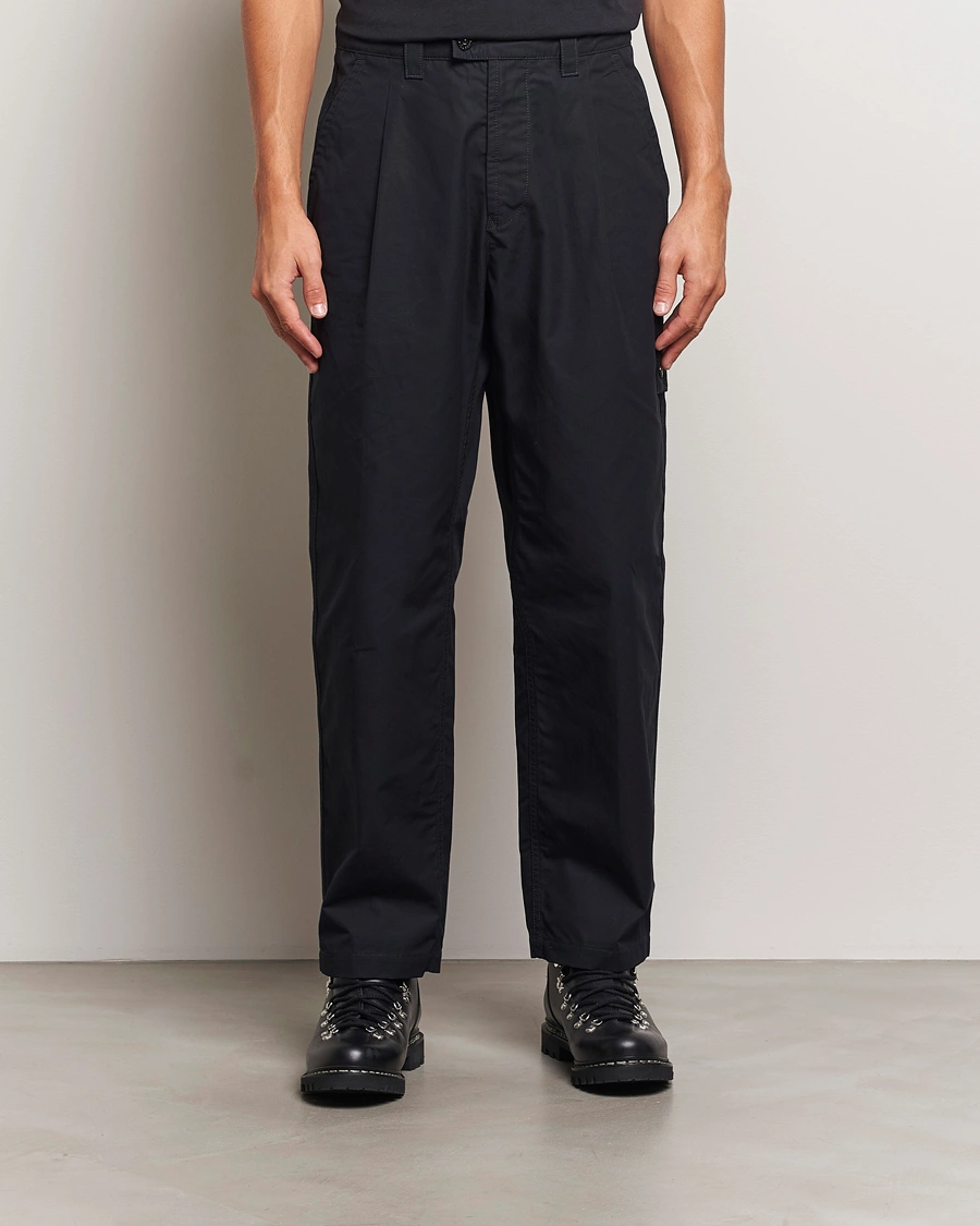 Herre | Luxury Classics | Stone Island | Ghost Cotton Ventile Pants Black