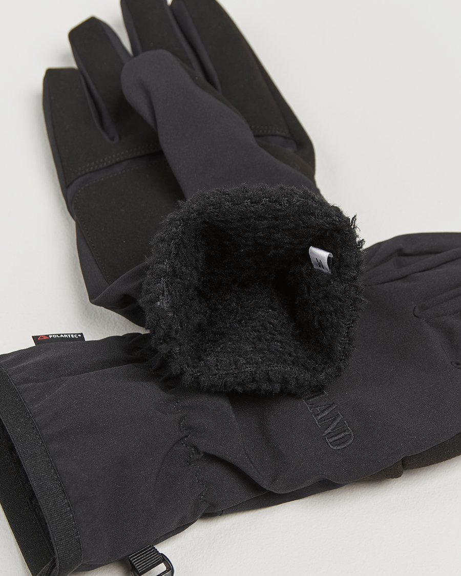 Herre |  | Stone Island | Soft Shell-R_e Recycled Gloves Black