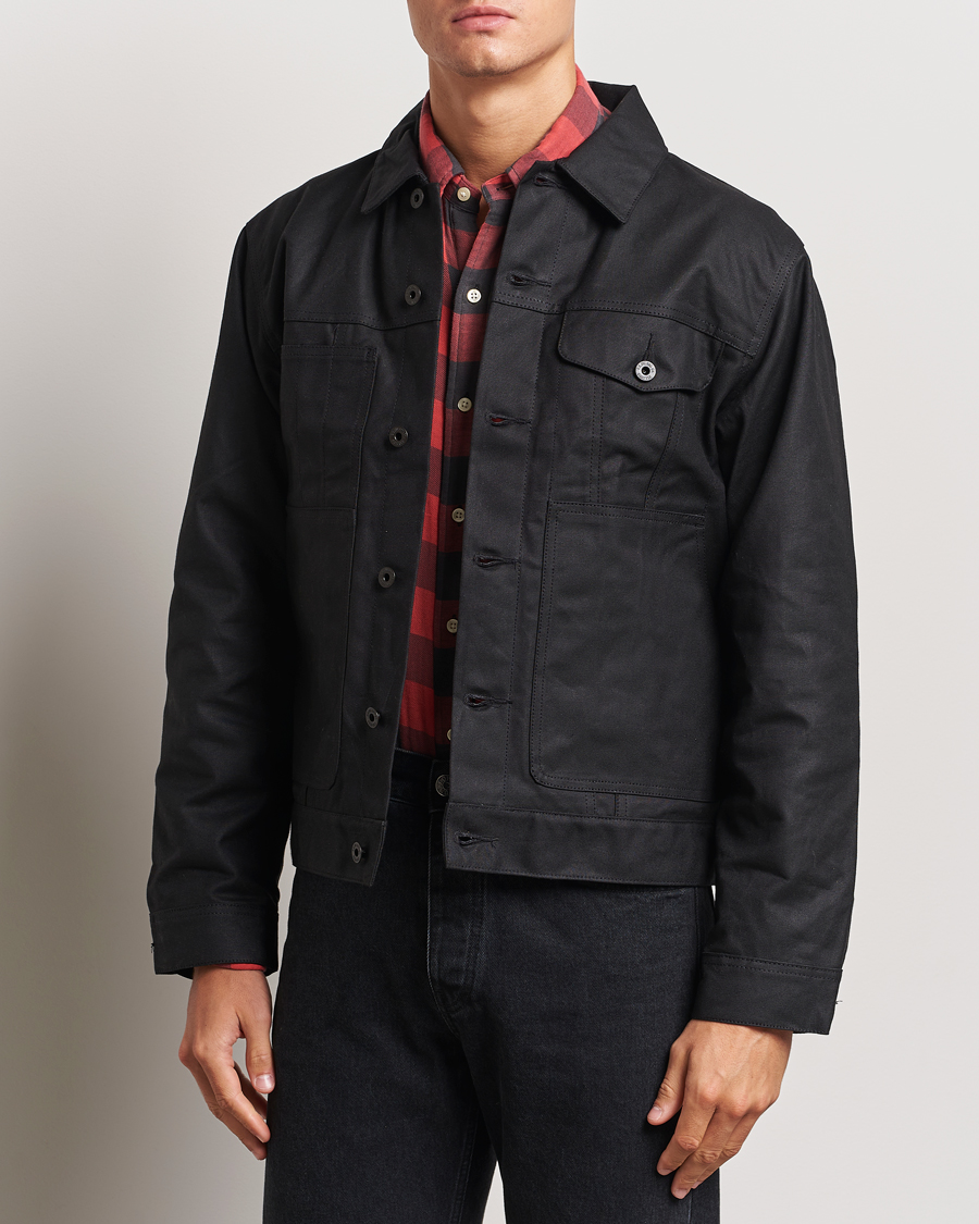 Herre |  | Filson | Short Lined Tin Cloth Cruiser Black