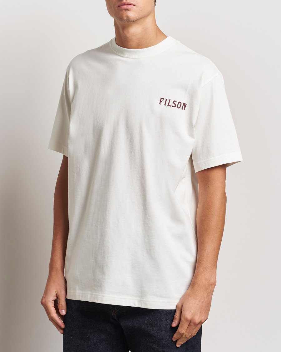 Herre |  | Filson | Printed Cotton T-Shirt Snow White