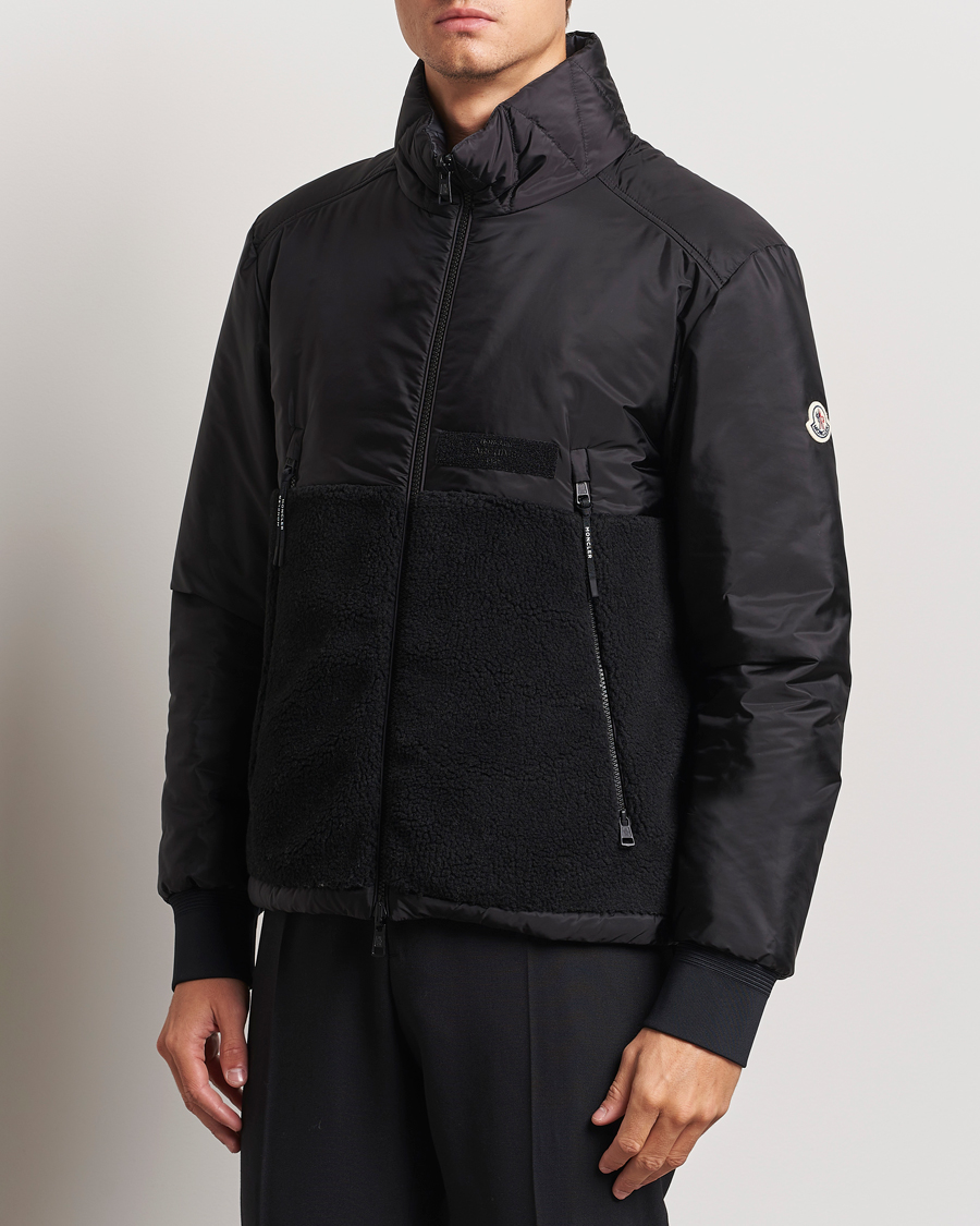 Herre |  | Moncler | Vallorch Reversible Fleece Jacket Black