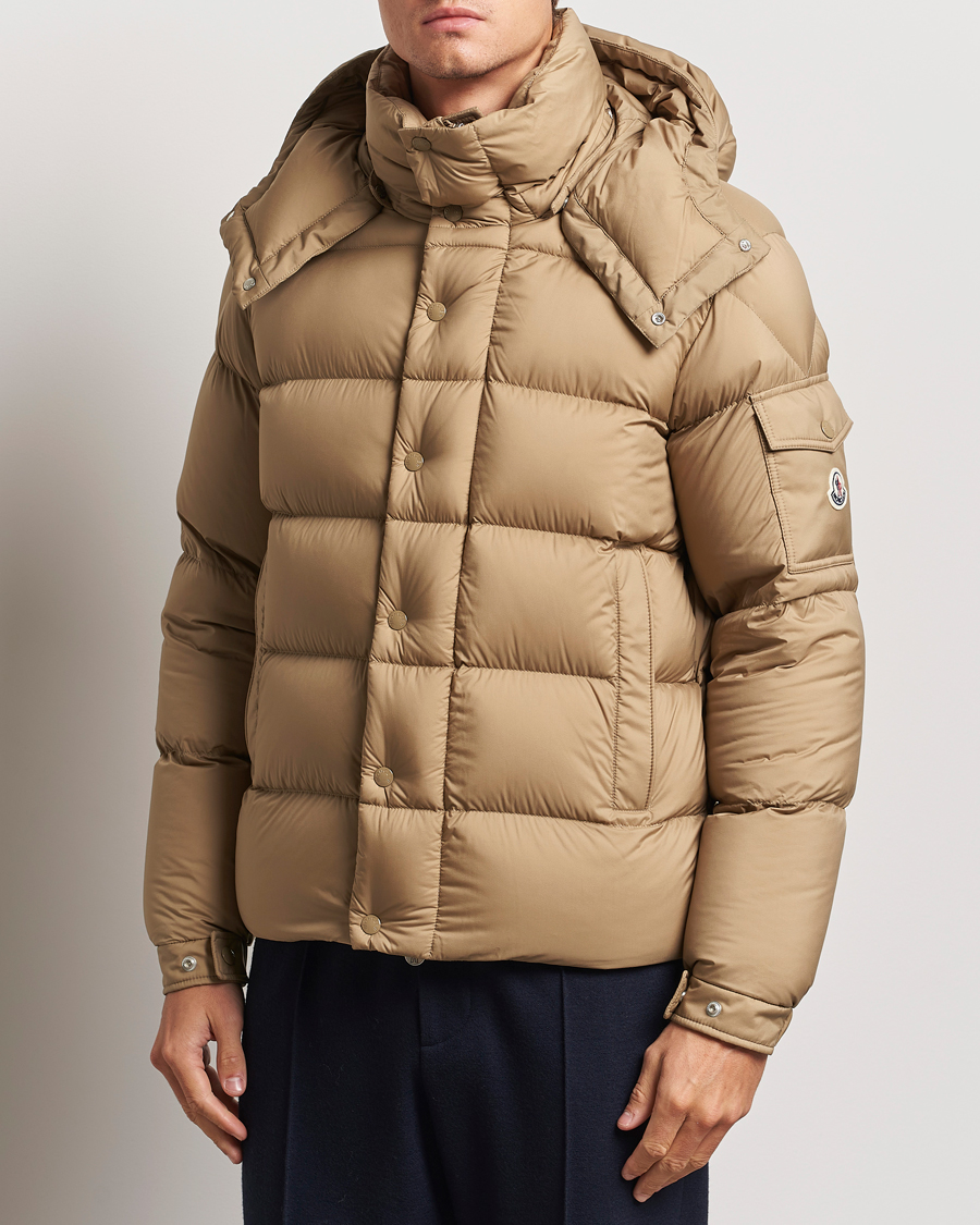 Herre |  | Moncler | Vezere Down Jacket Beige