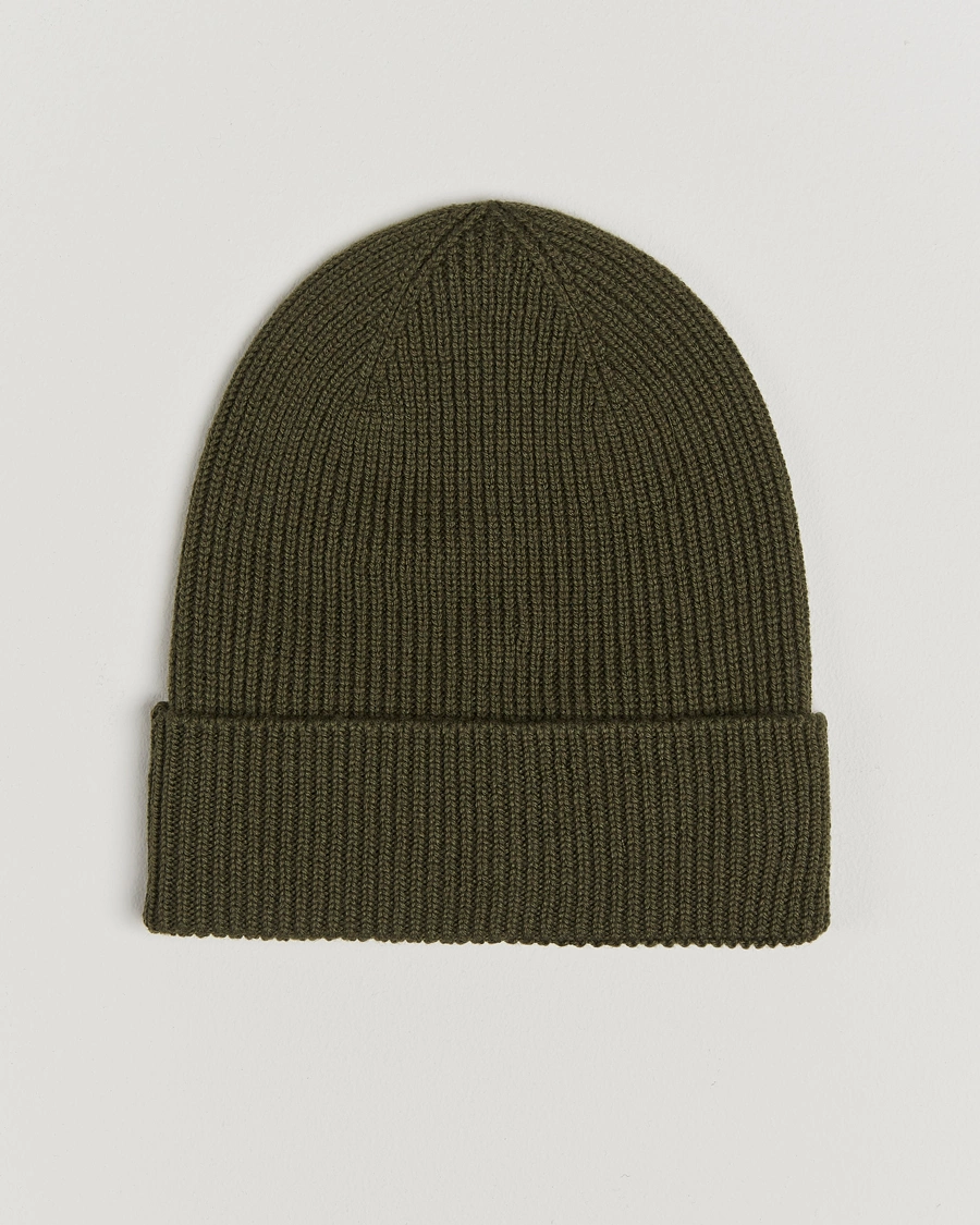 Herre |  | Moncler | Rib Wool Beanie Military