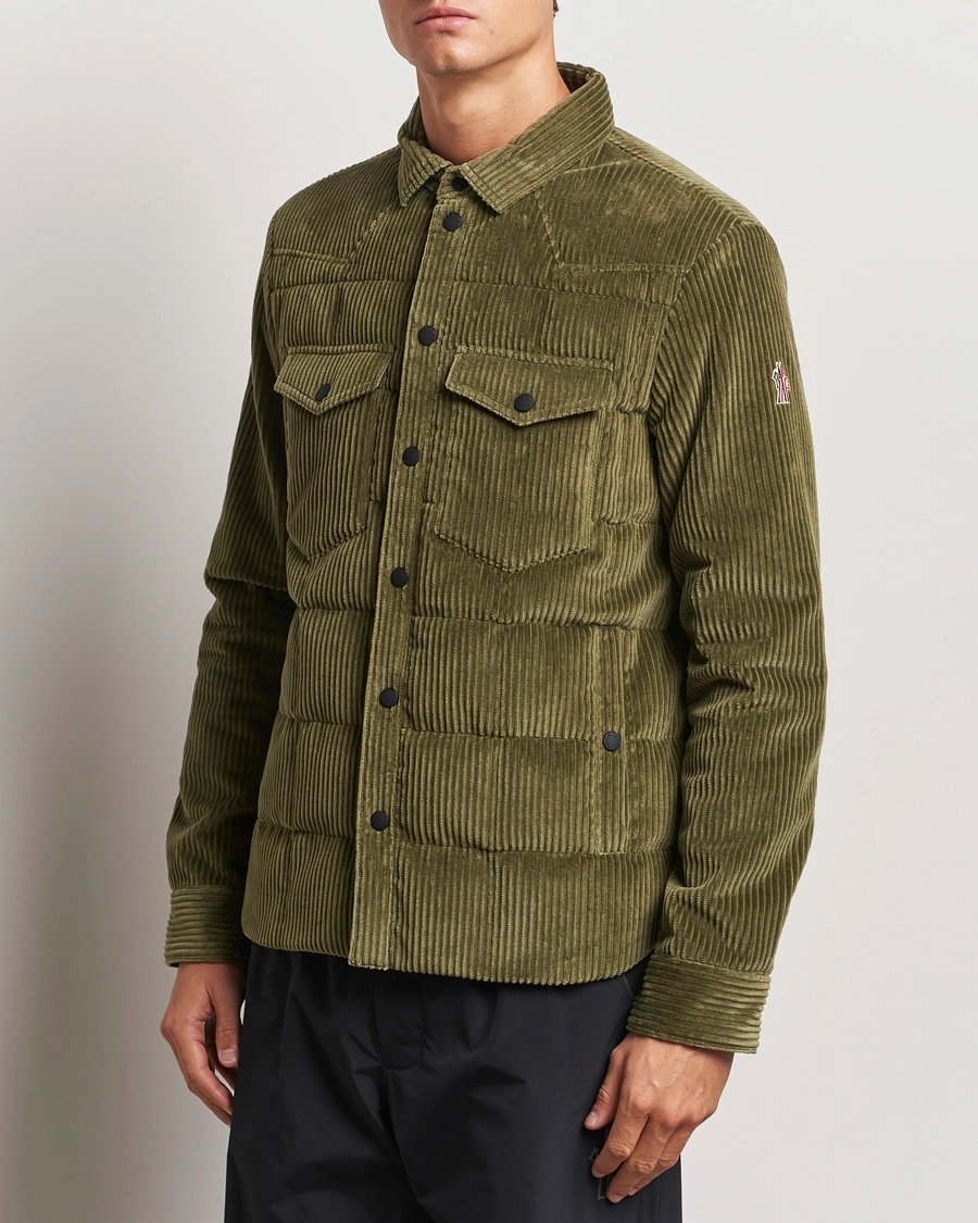 Herre | Outdoor jakker | Moncler Grenoble | Gelt Corduroy Shirt Jacket Olive